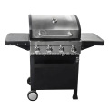 Gas BBQ Grill ao ar livre com 4 queimadores